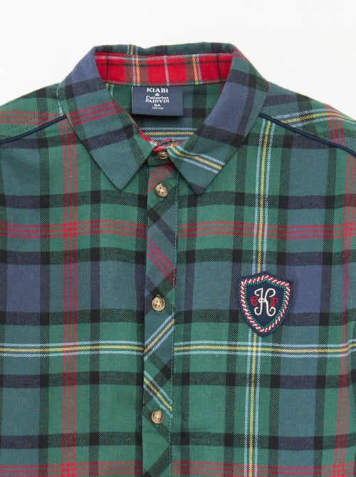 Chemise à carreaux 'Kiabi x Catherine Painvin' regular en coton - Kiabi