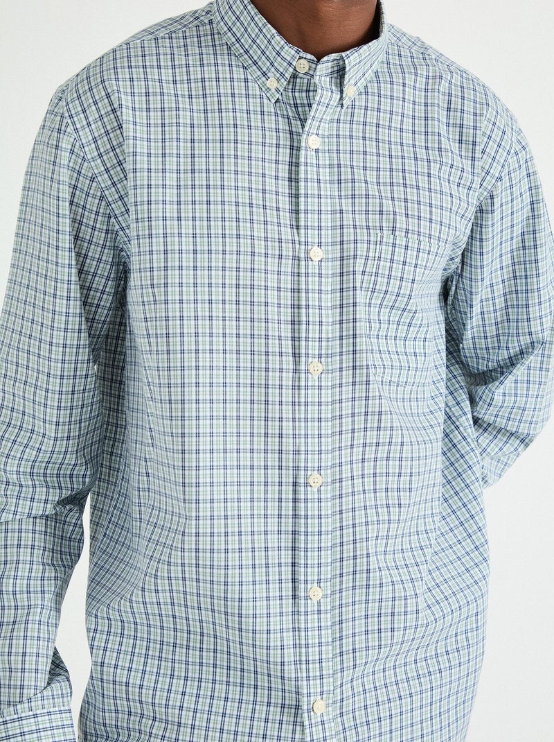 Lot De 10 Chemises à Carreaux T42 - Marques Hugo Boss, Esprit Et Autres, Occasion Très Bon état