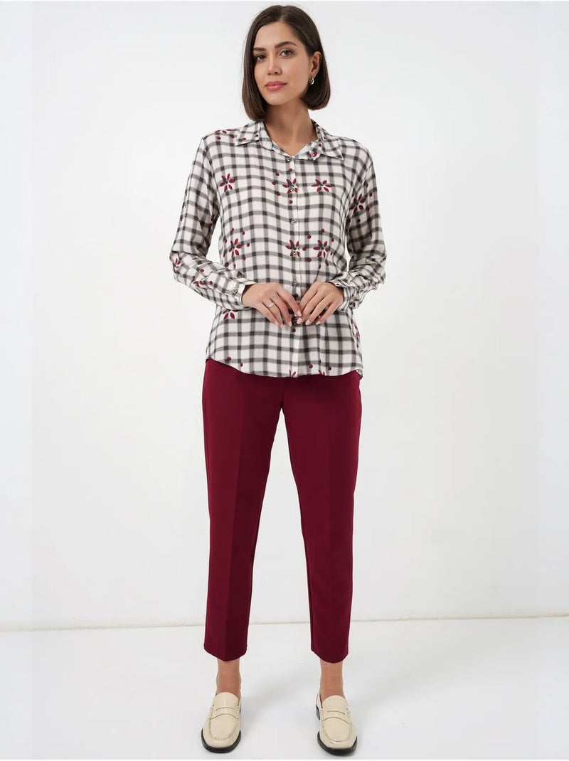 Chemise à carreaux oversize avec fermeture boutonnée bdart Multicolore - Kiabi