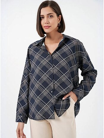Chemise à carreaux oversize bdart