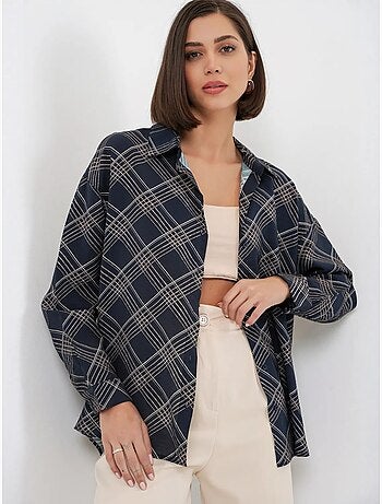 Chemise à carreaux oversize bdart