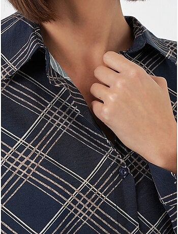 Chemise à carreaux oversize bdart