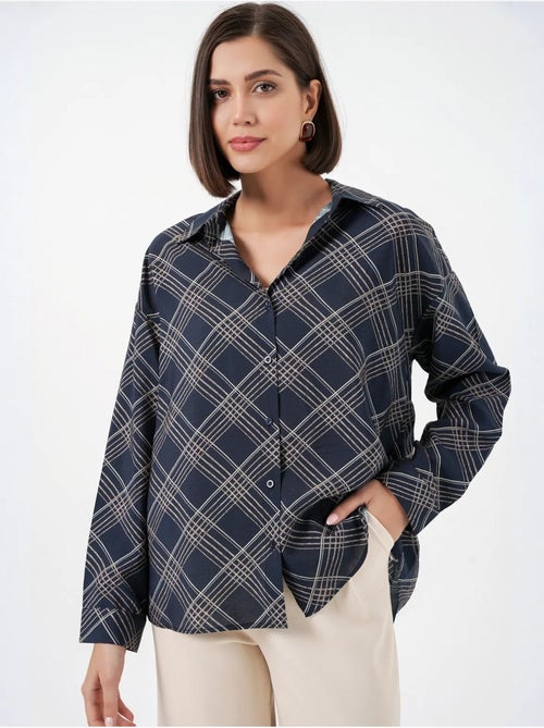 Chemise à carreaux oversize bdart - Kiabi Chemise à carreaux oversize bdart - Kiabi