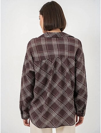 Chemise à carreaux oversize bdart