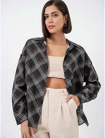 Chemise à carreaux oversize bdart