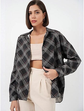 Chemise à carreaux oversize bdart