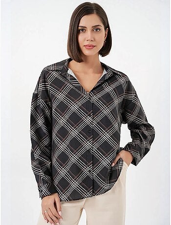 Chemise à carreaux oversize bdart