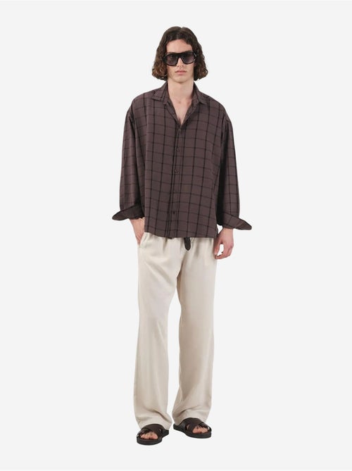 Chemise à carreaux oversize giesto - Kiabi Chemise à carreaux oversize giesto - Kiabi