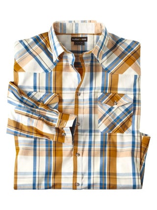 Chemise à Carreaux Texas   - ATLAS FOR MEN