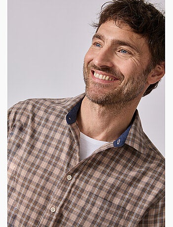Chemise à carreaux Thermolactyl en flanelle - Damart