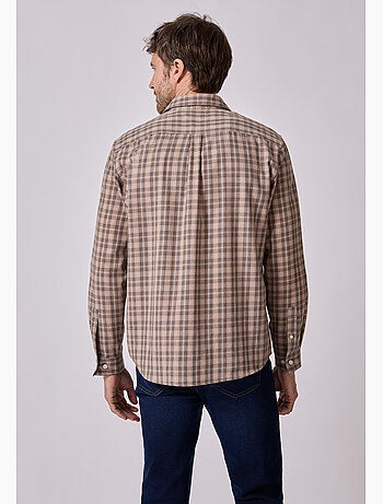 Chemise à carreaux Thermolactyl en flanelle - Damart