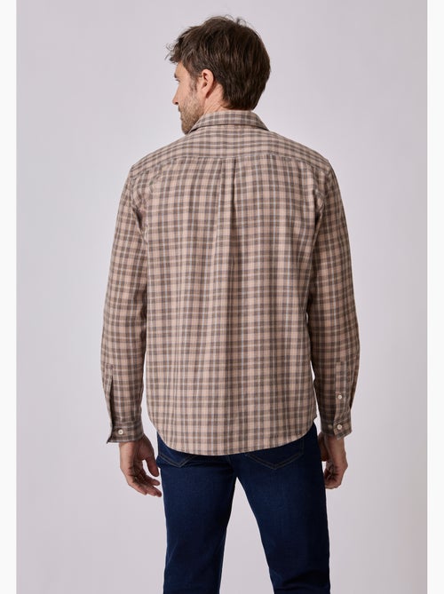 Chemise à carreaux Thermolactyl en flanelle - Damart - Kiabi Chemise à carreaux Thermolactyl en flanelle - Damart - Kiabi