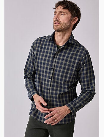 Chemise à carreaux Thermolactyl en flanelle - Damart