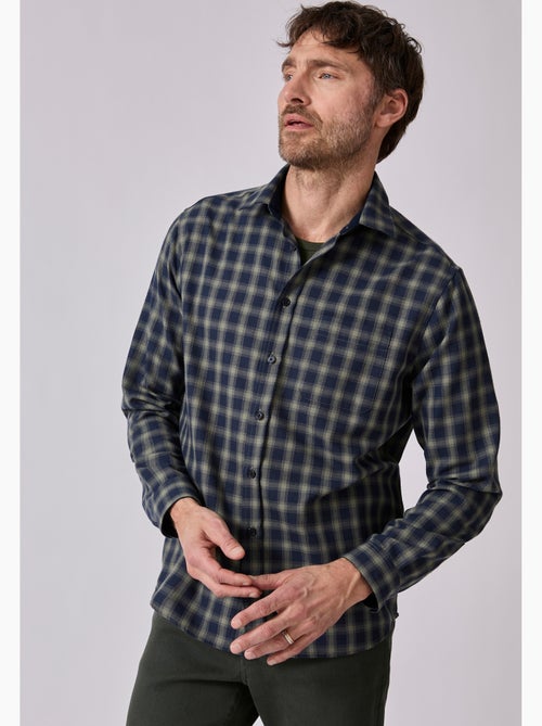 Chemise à carreaux Thermolactyl en flanelle - Damart - Kiabi Chemise à carreaux Thermolactyl en flanelle - Damart - Kiabi