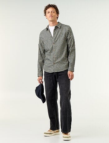 Chemise à carreaux