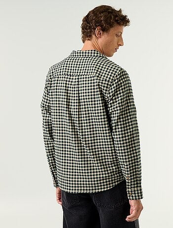 Chemise à carreaux