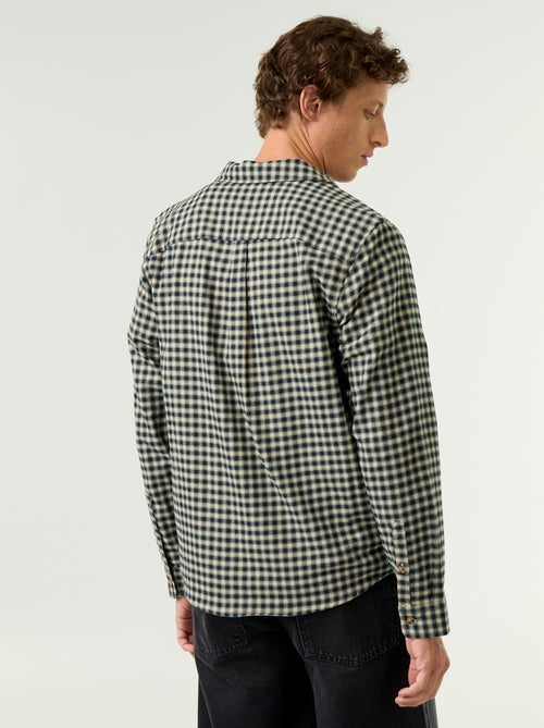 Chemise à carreaux - Kiabi