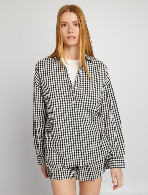 H&M - Blazer à carreaux FEMME | H&M FR