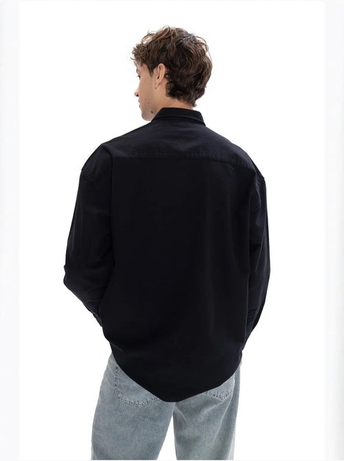 Chemise à col boutonné en popeline giesto - Kiabi Chemise à col boutonné en popeline giesto - Kiabi