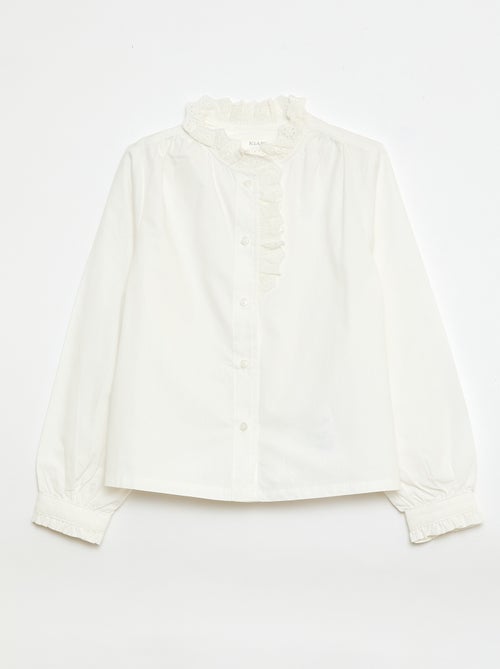 Chemise à col fantaisie - Kiabi