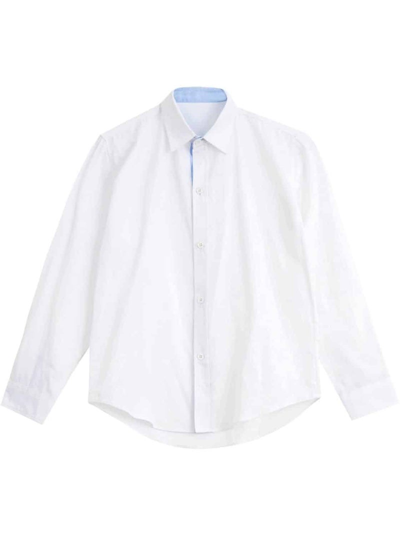 Chemise   à Col Pointu - Cérémonie  VOLTAIRE - La Faute à Voltaire Blanc - Kiabi