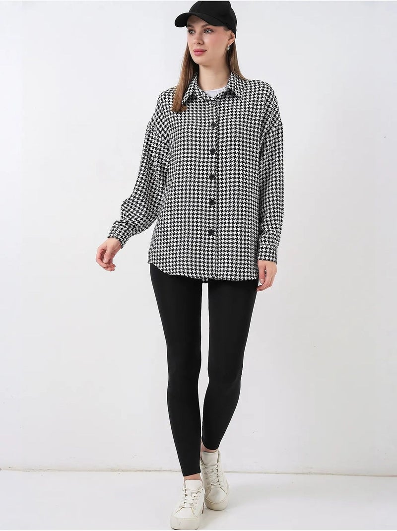 Chemise à double poche à motif écossais bdart Blanc - Kiabi
