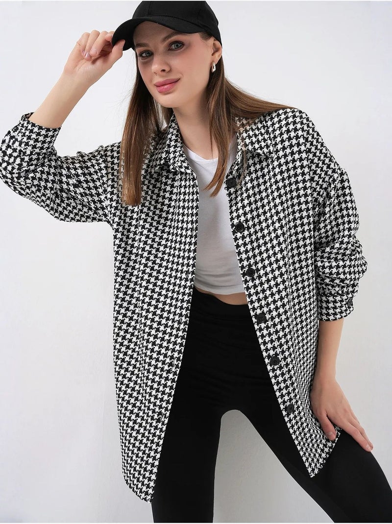 Chemise à double poche à motif écossais bdart Blanc - Kiabi