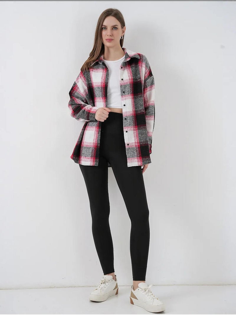 Chemise à double poche à motif écossais bdart Rouge - Kiabi