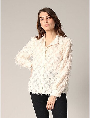 Chemise à froufrous 'deeluxe'