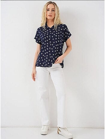 Chemise à manches courtes à motifs bdart