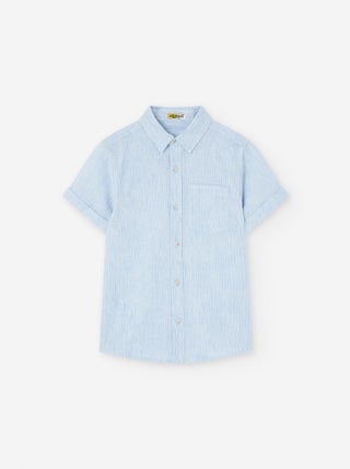 Chemise à Manches Courtes à Rayures