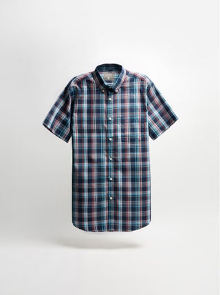 Chemise à manches courtes à rayures  MO Fashion