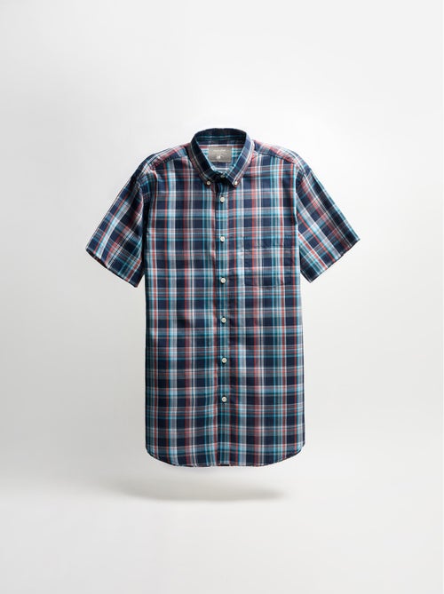 Chemise à manches courtes à rayures  MO Fashion - Kiabi