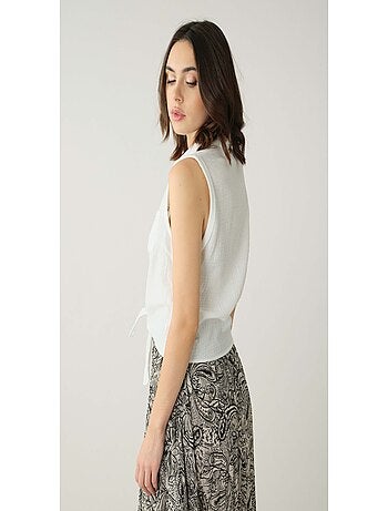 Chemise à manches courtes à revers 'Deeluxe'