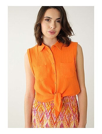 Chemise à manches courtes à revers 'Deeluxe'
