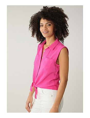 Chemise à manches courtes à revers 'Deeluxe'