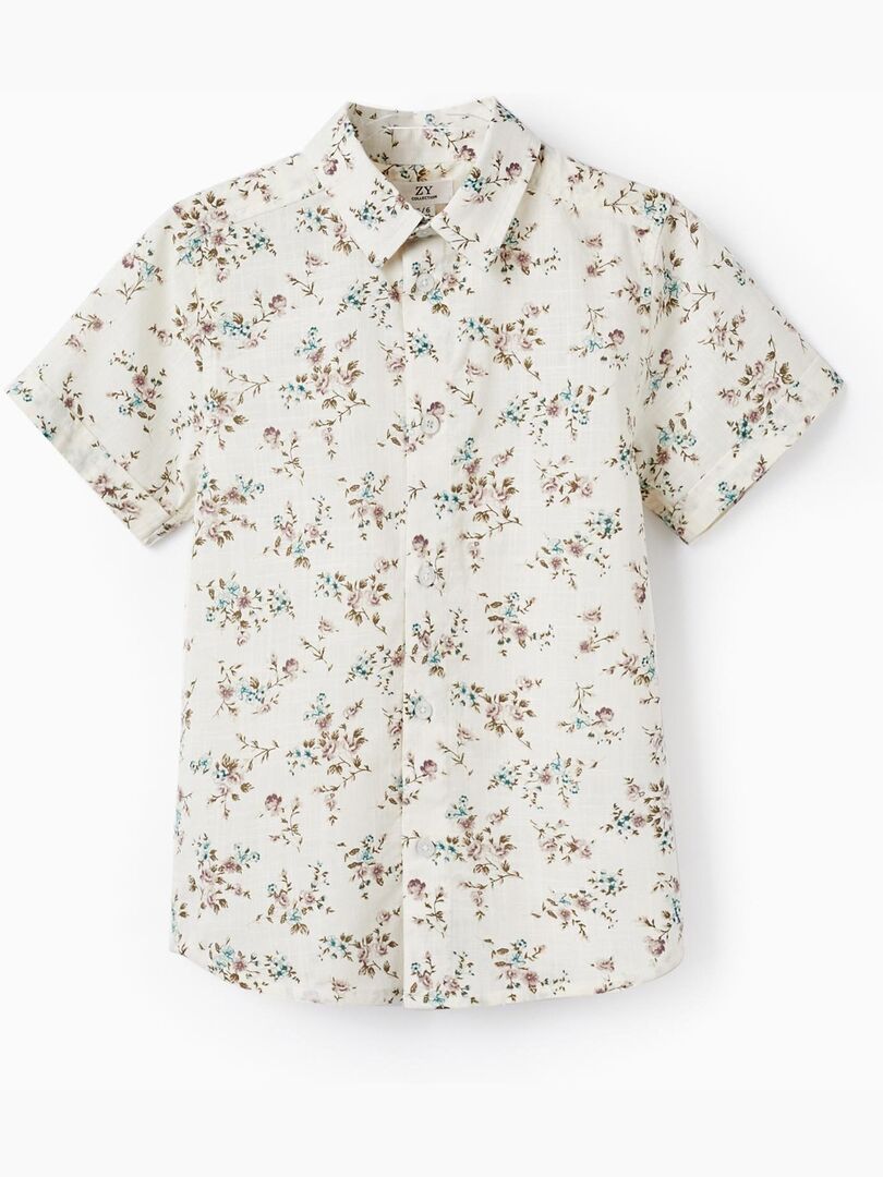 Chemise manches courtes légère brun terre • Prix 18,99 € • Boutique bonprix
