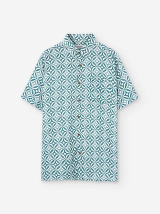 Chemise à Manches Courtes avec Motif