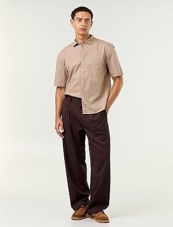Chemise à manches courtes