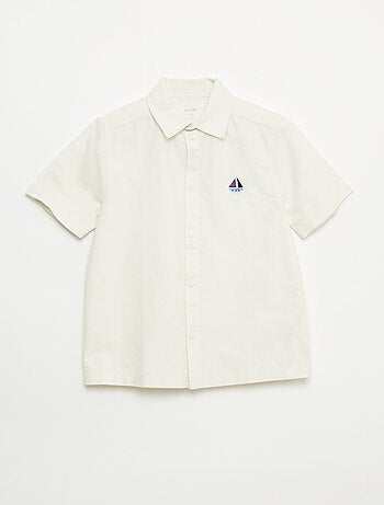 Chemise à manches courtes