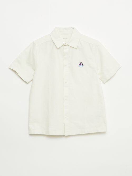 Chemise à manches courtes - Kiabi