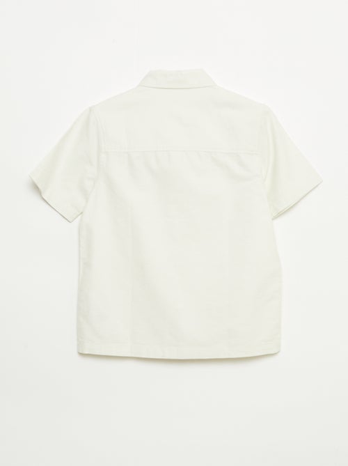 Chemise à manches courtes - Kiabi