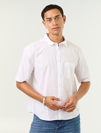 Chemise à manches courtes