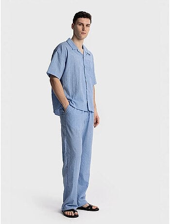 Chemise à manches courtes coupe décontractée pour homme giesto