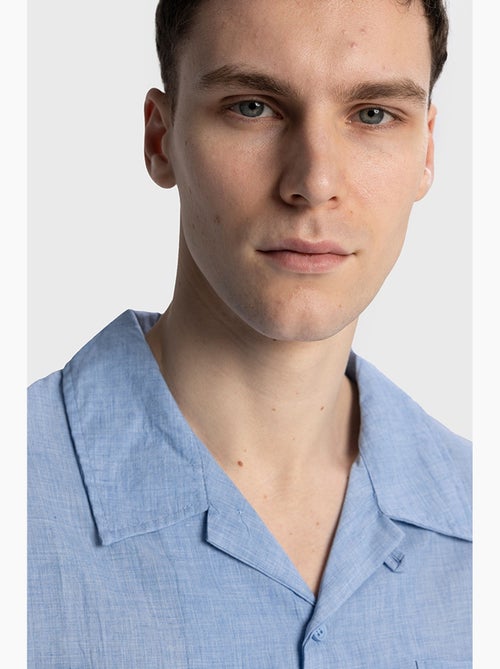 Chemise à manches courtes coupe décontractée pour homme giesto - Kiabi