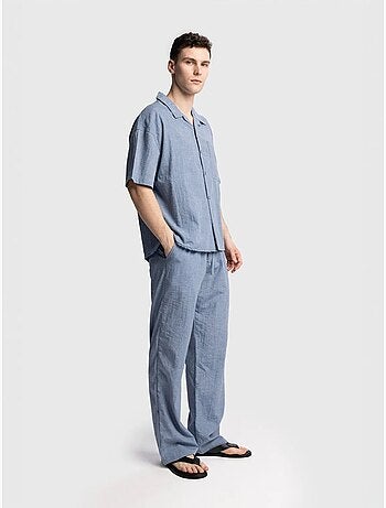 Chemise à manches courtes coupe décontractée pour homme giesto