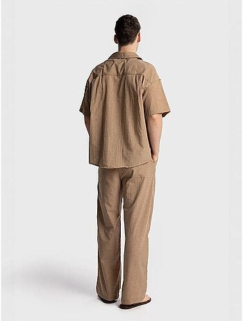 Chemise à manches courtes coupe décontractée pour homme giesto