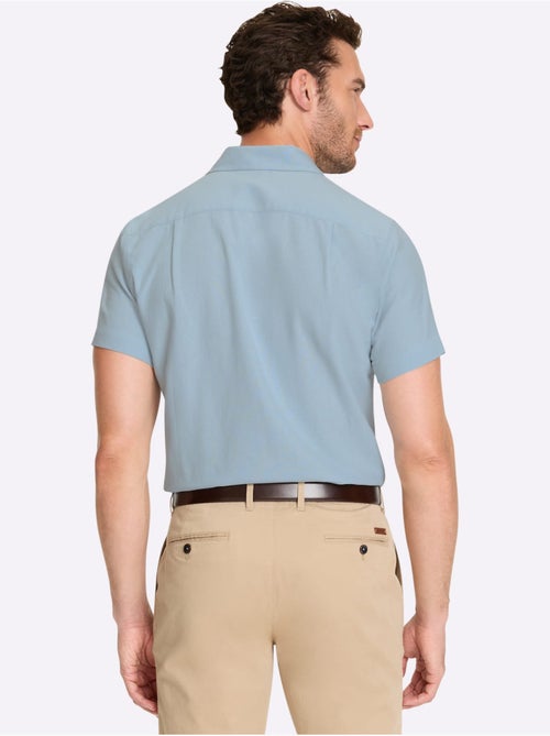 Chemise à Manches Courtes Détails En Qualité Lisse - Taille Standard - Witt - Kiabi Chemise à Manches Courtes Détails En Qualité Lisse - Taille Standard - Witt - Kiabi