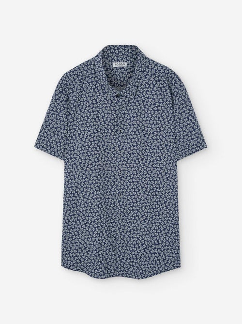 Chemise à Manches Courtes en Coton avec Motif - Kiabi