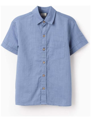Chemise à Manches Courtes en Coton